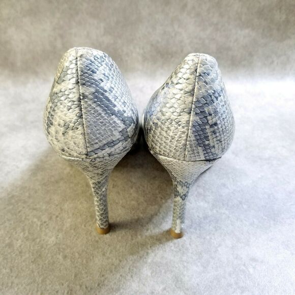 Rampage Womens Maria  Size 6 Gray  Slip On Pointed Toe 3.5" Heel Pumps - Picture 5 of 10